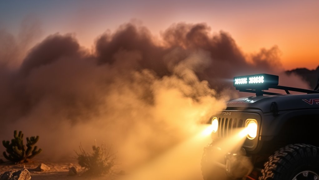 dynamic off road light control