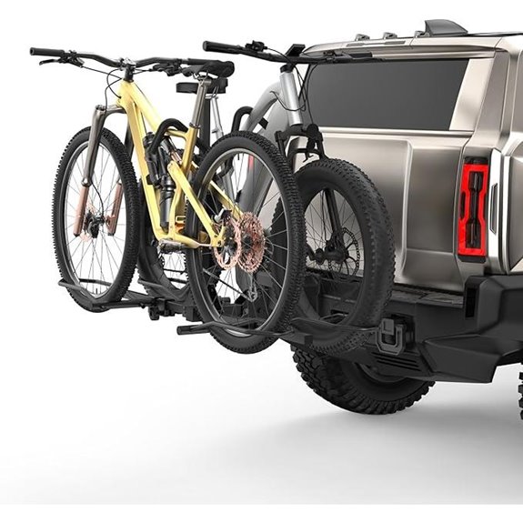 2-Bike Hitch Mount Rack for E-Bikes & Fat Tires