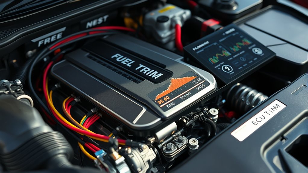 ecu manages fuel mixture