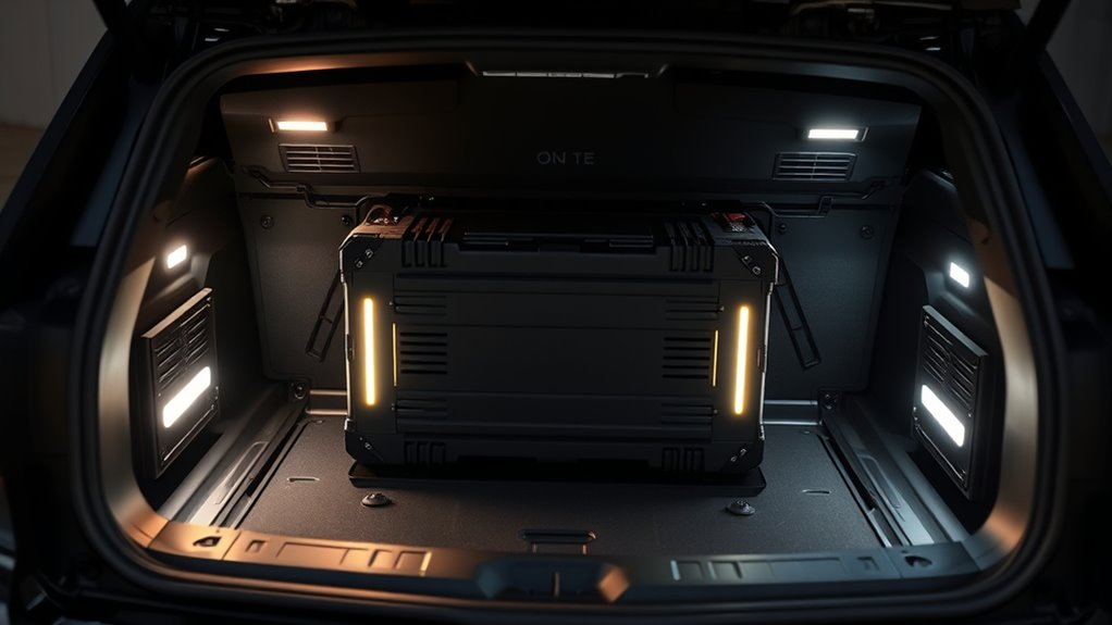 effective trunk battery cooling