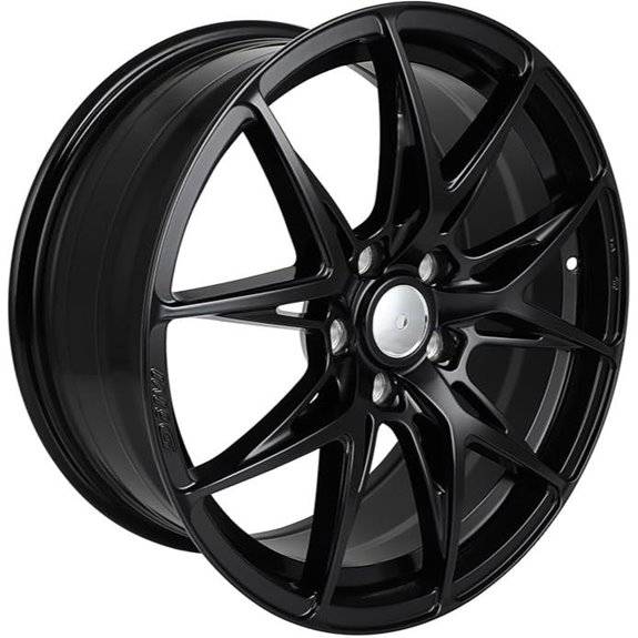 SCITOO 18-inch Matte Black Wheel Rims (1 Piece)