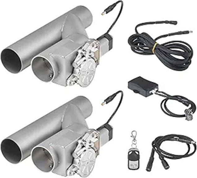 VEVOR Electric Exhaust Cutout Kit with Remote