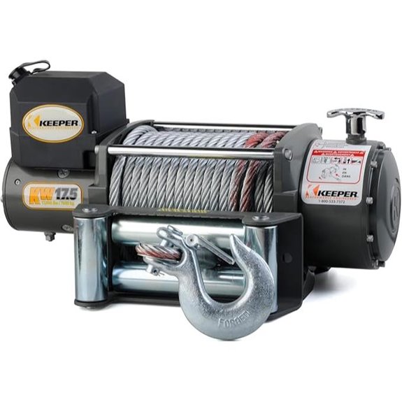 KEEPER KW 17.5 Electric Winch 17,500 lb