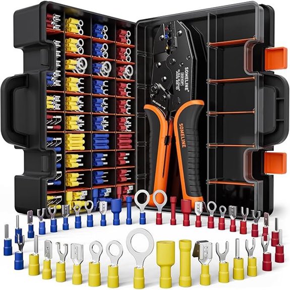SOMELINE Crimping Tool Kit for Electrical Wires