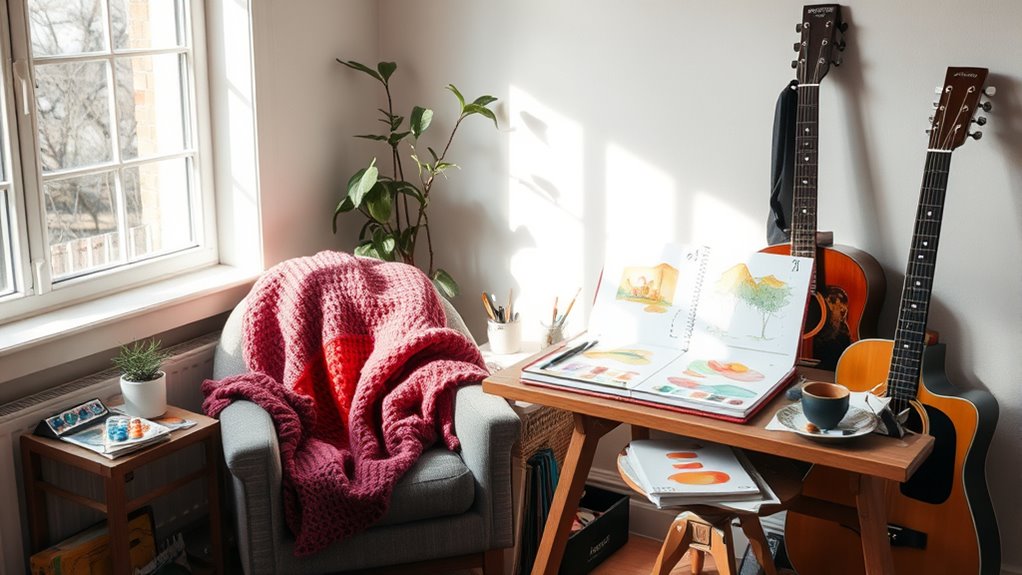 embrace new creative activities