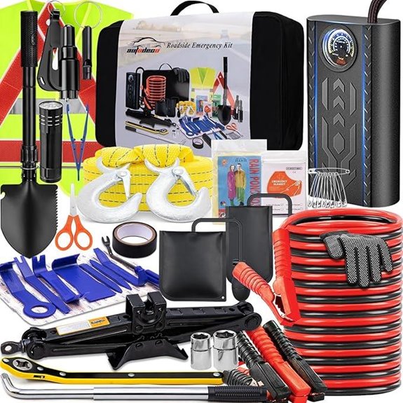 AUTODECO Car Emergency Roadside Safety Kit