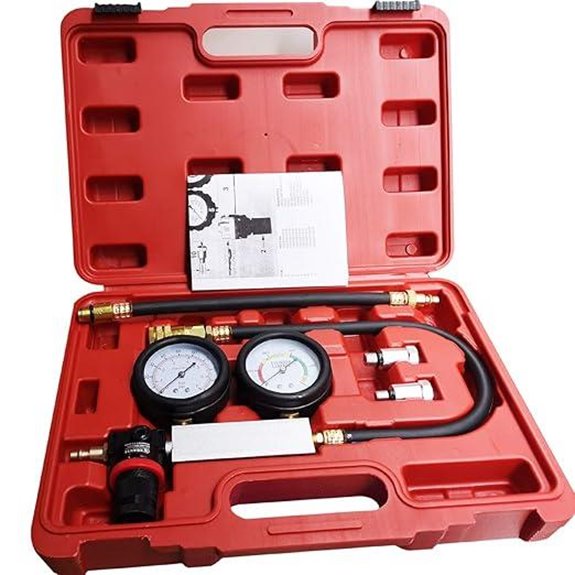 Cylinder Leak Down Tester and Compression Test Kit