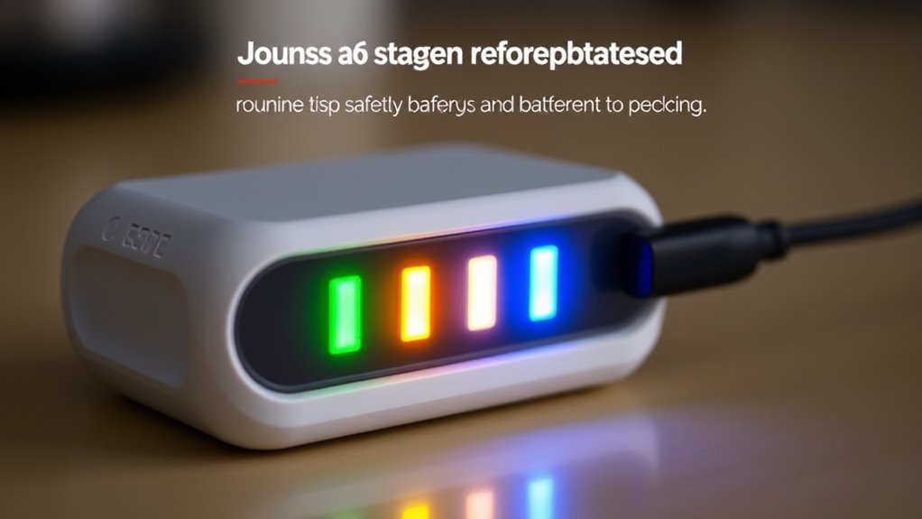 ensure safe battery charging