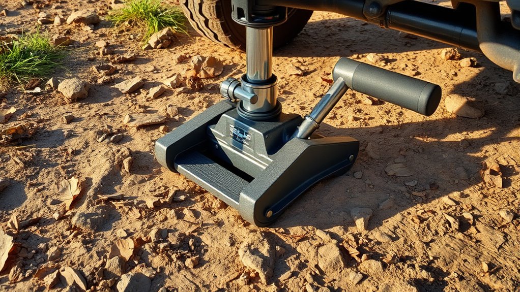 ensure stable uneven terrain