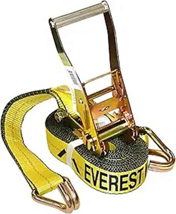 Everest Ratchet Tie Down Straps 27ft 3333 lbs