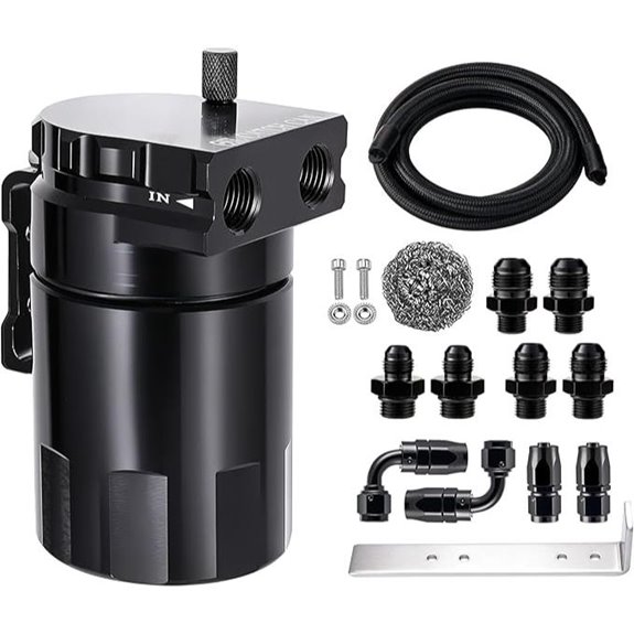 EVIL ENERGY 300ml Aluminum Oil Catch Can Kit