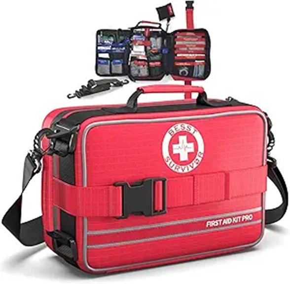 Premium 324-Piece Waterproof First Aid Kit