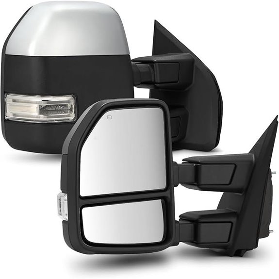 ModifyStreet Chrome Towing Mirrors for F150 (2021-2025)