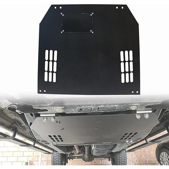 Ford F150 Catalytic Converter Shield Aluminum Skid Plate