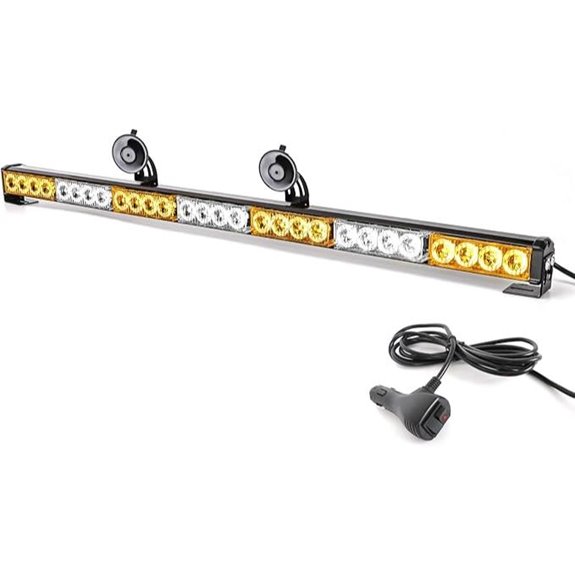 Traffic Advisor Light Bar with Flashing Patterns