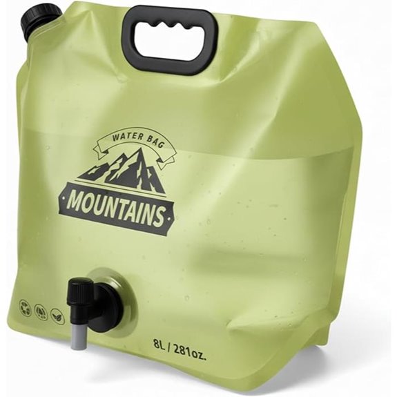 flexible 2 gallon water bottle