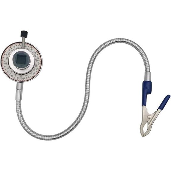 Torque Angle Meter with Flexible Clip Arm
