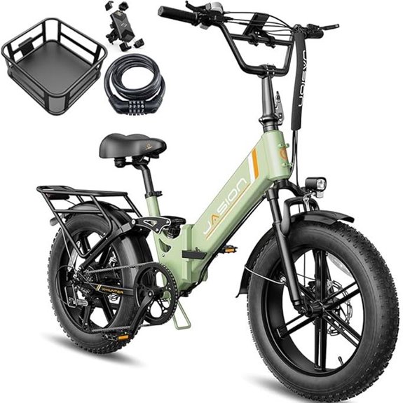 Jasion X-Hunter Foldable Electric Fat Tire Bike