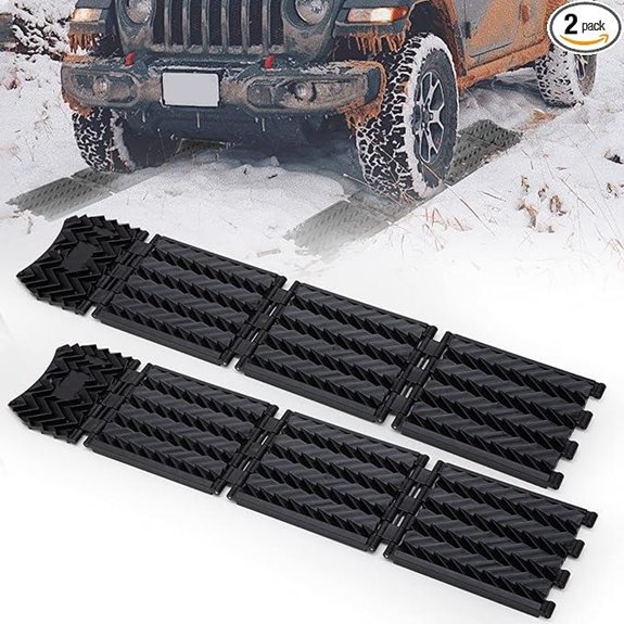 BUNKER INDUST Foldable Tire Traction Mats (2 Pack)