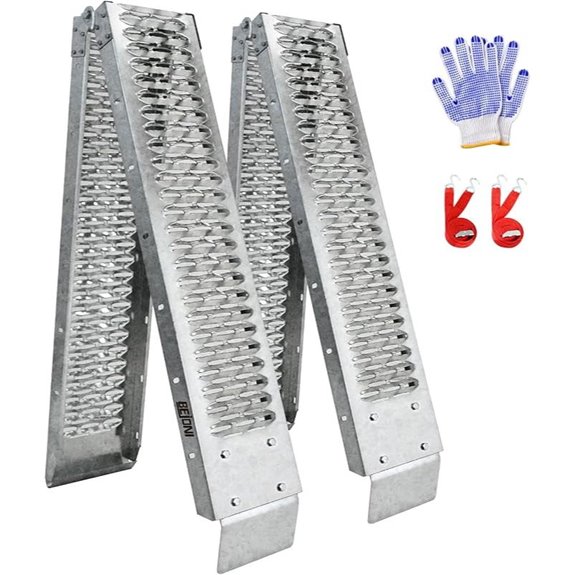 BEJONI 83 Folding Truck Ramps (2-Pack)