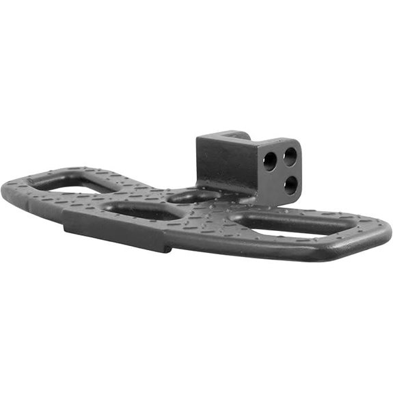 CURT 45909 Folding Hitch Step for Adjustable Channel Mount