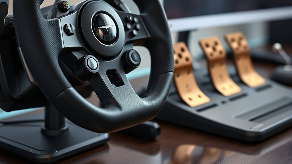 force feedback pedal calibration