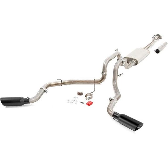 Rough Country Dual Cat-Back Exhaust for Ford F-150