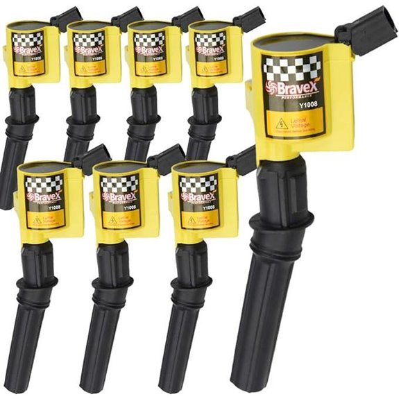 High Performance Ignition Coil 8 Pack for Ford Vehicles