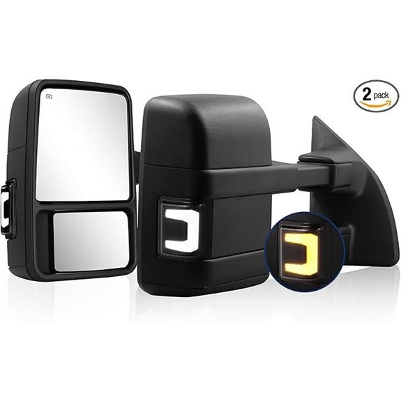 Switchback Towing Mirrors for Ford Super Duty Trucks