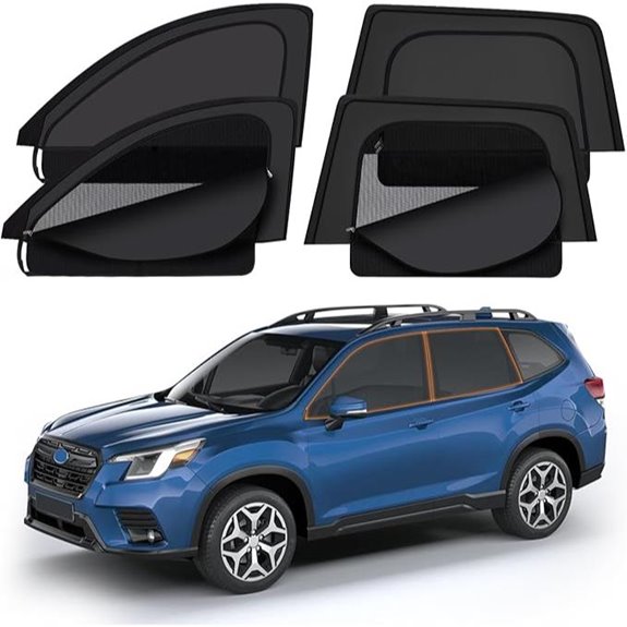 XCBYT Forester Car Window Shades with Mesh