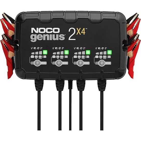 NOCO GENIUS2X4 8A 4-Bank Smart Charger
