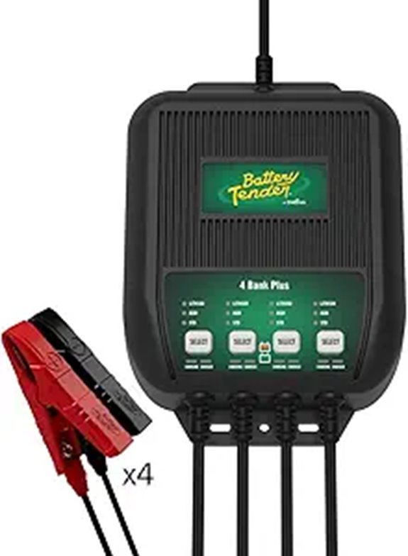 Battery Tender Plus 4 Bank Smart Charger and Maintainer