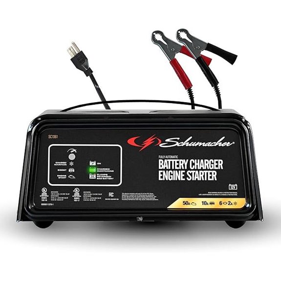 Schumacher 4-in-1 Car Battery Charger and Starter