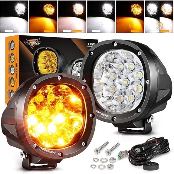 Auxbeam 4 Offroad LED Light Pods with 6 Modes