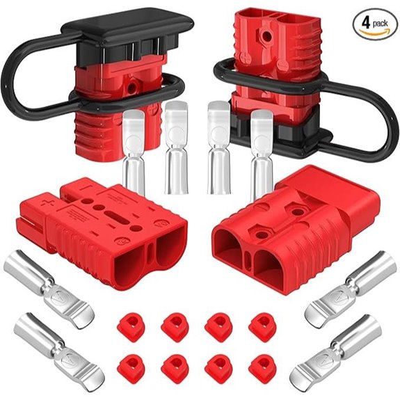 Battery Quick Disconnect Connectors (4 Pack)