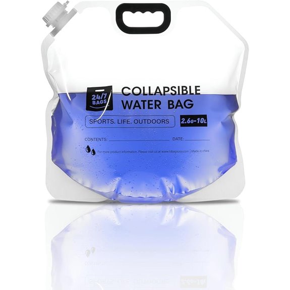 four pack water bags