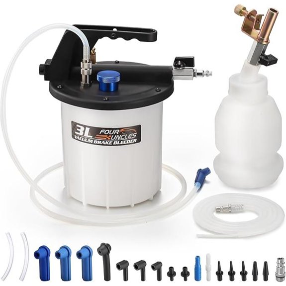 FOUR UNCLES 3L Brake Bleeder Vacuum Pump Kit