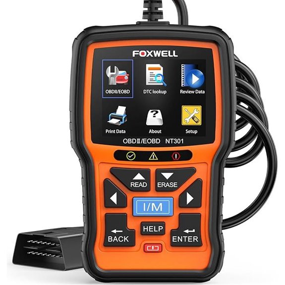FOXWELL NT301 OBD2 Scanner with Live Data