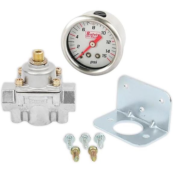 Holley Fuel Pressure Regulator & Gauge Kit