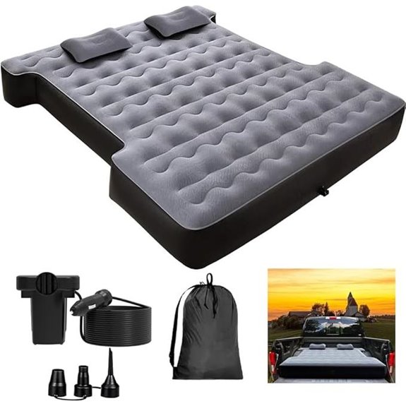 KINMAC Inflatable Full-Size Truck Bed Air Mattress