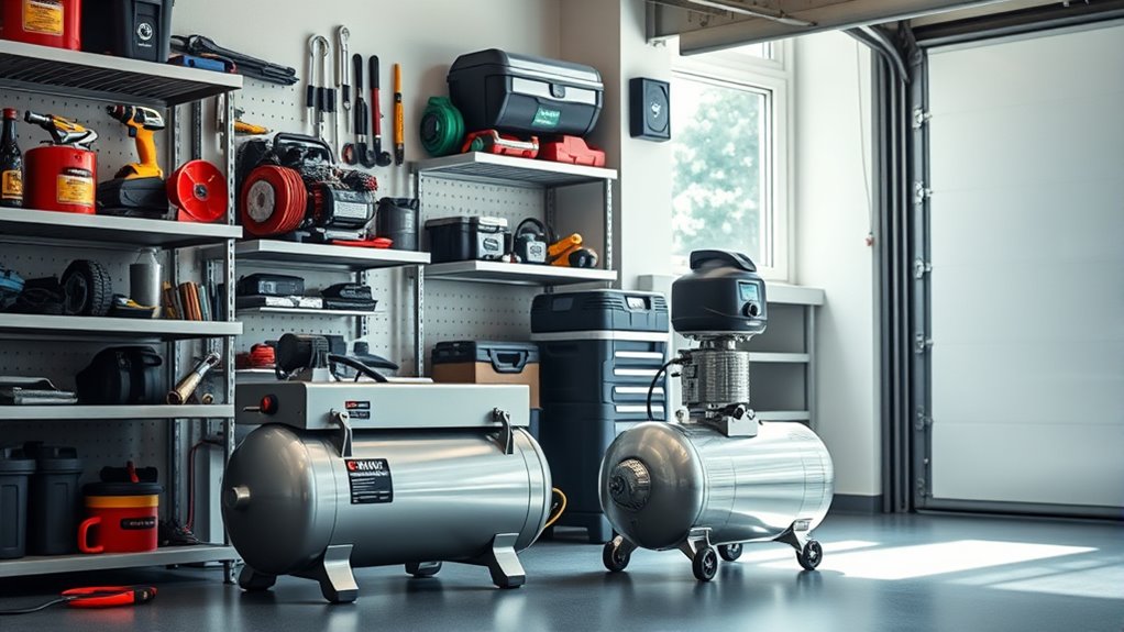 garage air compressor considerations