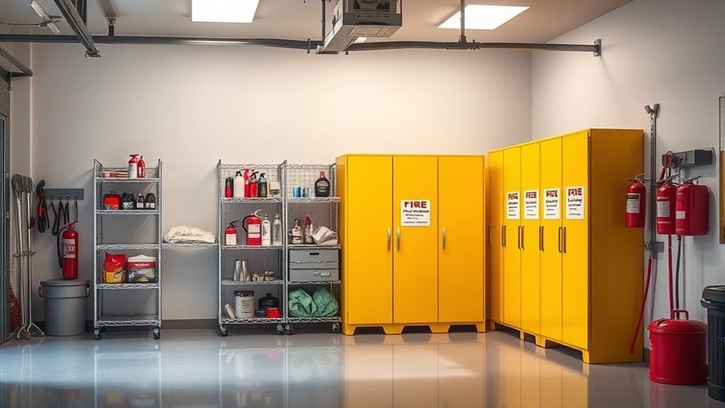 garage safety fire precautions