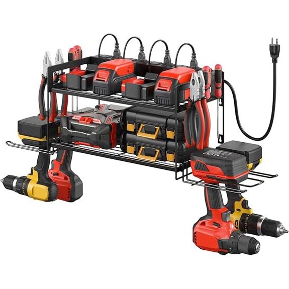 CCCEI Garage Tool Storage & Charging Station
