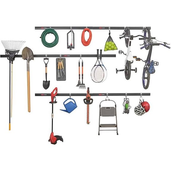 Rubbermaid 24-Piece Garage Wall Storage Kit