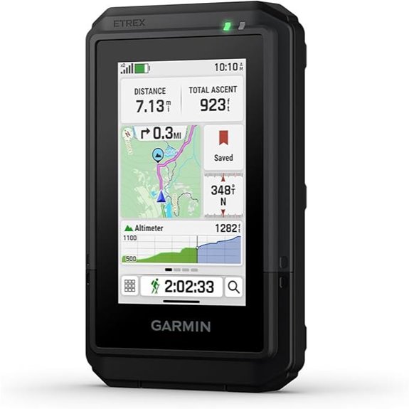 Garmin eTrex Touch GPS Navigator with Preloaded Maps