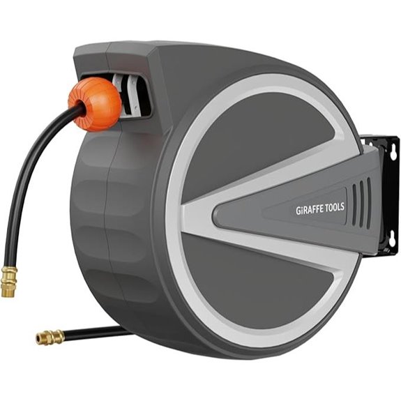Giraffe Retractable Air Hose Reel 50 ft 3/8