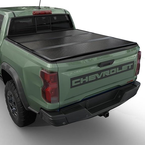Hard Folding Truck Bed Tonneau Cover for GMC/Chevy