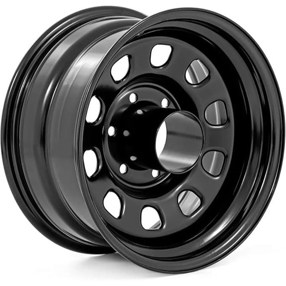 Rough Country 17x9 Gray Steel Off-Road Wheel