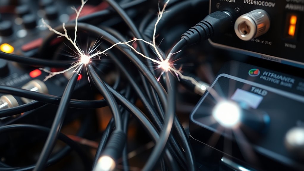 ground loops cause audio noise