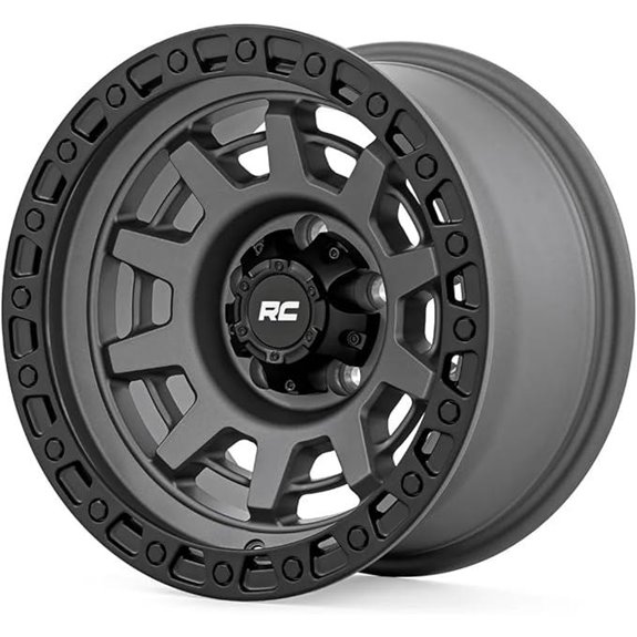 Rough Country 85 Series Aluminum Wheel 15x8 Gunmetal